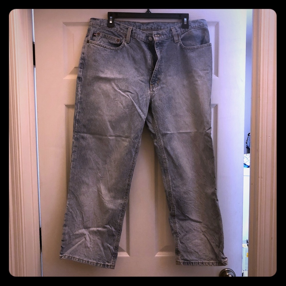 Polo Jeans Company cropped relaxed jean